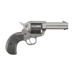 Ruger Wrangler 22LR 3.75in Silver Cerakote Revolver – 6 Rounds - buyghostguns.us.com
