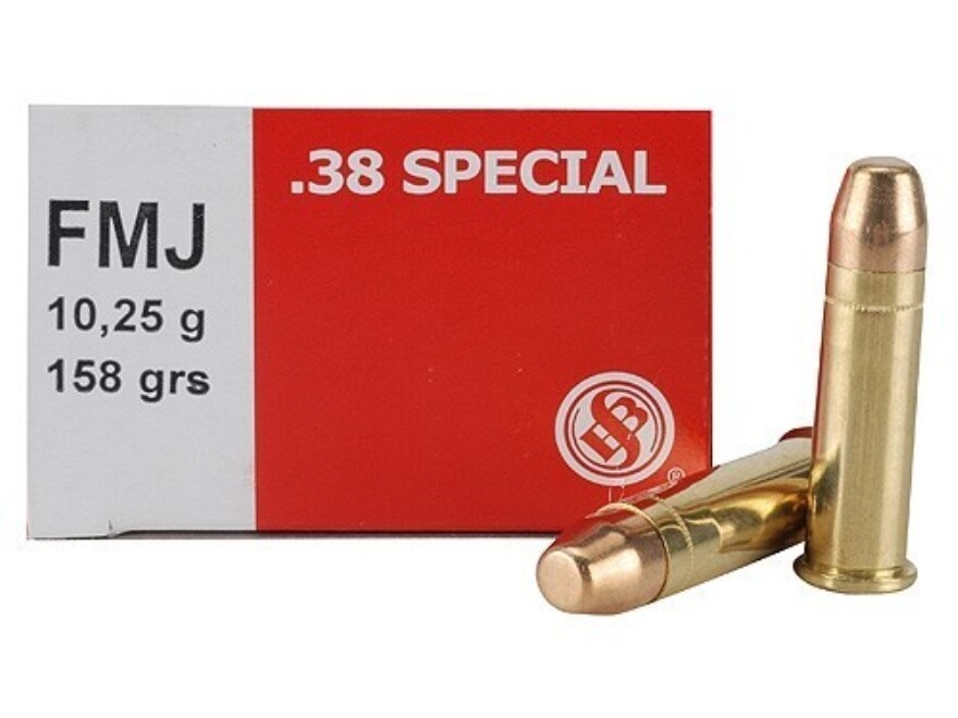 Sellier & Bellot Ammunition 38 Special 158 Grain Full Metal Jacket(500rds) Sellier & Bellot Ammunition 38 Special 158 Grain Full Metal Jacket(500rds)
