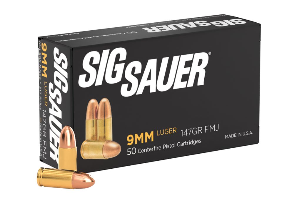 SIG SAUER Elite Ball 9mm Luger 147 gr FMJ SIG SAUER Elite Ball 9mm Luger 147 gr FMJ