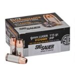 SIG Sauer Elite Performance V-Crown ammunition