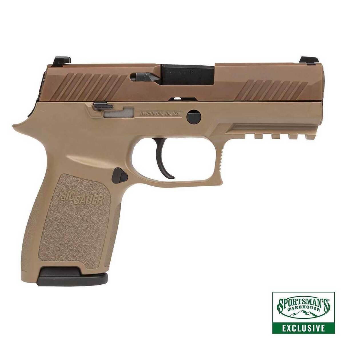 Sig Sauer P320 Nitron Compact 9mm Luger 3.9in Coyote Brown Pistol – 15+1 Rounds - buyghostguns.us.com Sig Sauer P320 Nitron Compact 9mm Luger 3.9in Coyote Brown Pistol – 15+1 Rounds - buyghostguns.us.com
