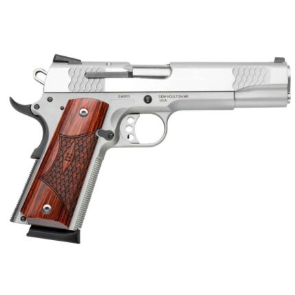 Smith & Wesson 1911 E Series 45 Auto (ACP) 5in Satin Stainless Pistol – 8+1 Rounds - buyghostguns.us.com