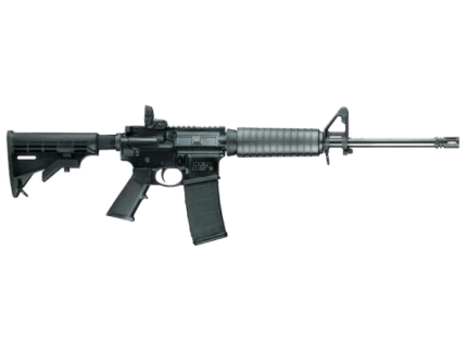 Smith & Wesson M&P 15 Sport II Rifle with Magpul MBUS Rear Sight 5.56x45mm 16" Barrel 30-Round Polymer Black