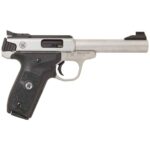 Smith & Wesson SW22 Victory 22 Long Rifle 5.5in Stainless Pistol – 10+1 Rounds - buyghostguns.us.com