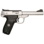 Smith & Wesson SW22 Victory 22 Long Rifle 5.5in Stainless Pistol – 10+1 Rounds - buyghostguns.us.com