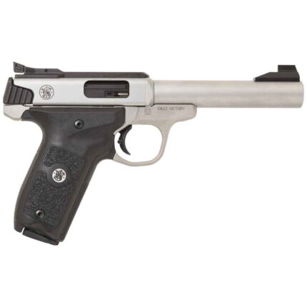 Smith & Wesson SW22 Victory 22 Long Rifle 5.5in Stainless Pistol – 10+1 Rounds - buyghostguns.us.com