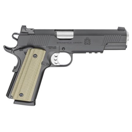 Springfield Armory 1911 Operator 45 Auto (ACP) 5in Black Pistol – 8+1 Rounds - buyghostguns.us.com