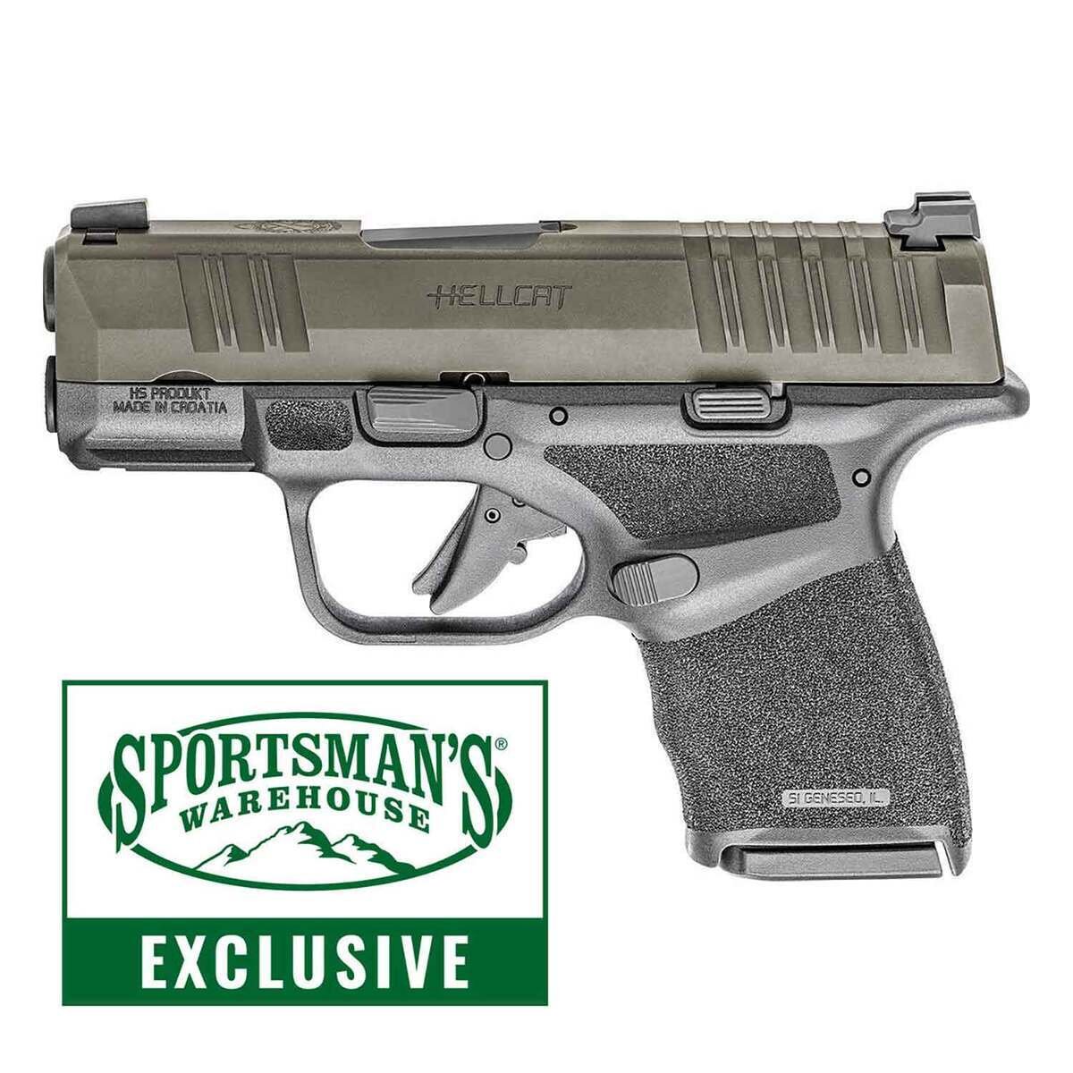 Springfield Armory Hellcat Sling Package 9mm Luger 3in OD Green Pistol – 10+1 Rounds - buyghostguns.us.com Springfield Armory Hellcat Sling Package 9mm Luger 3in OD Green Pistol – 10+1 Rounds - buyghostguns.us.com