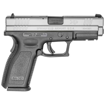 Springfield Armory XD 40 S&W 4in Black/Stainless Pistol – 10+1 Rounds - buyghostguns.us.com