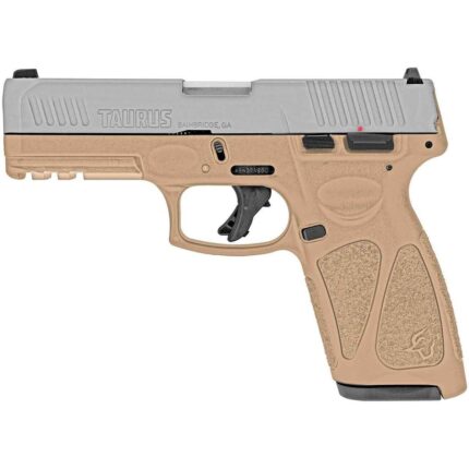 Taurus G3 9mm Luger 4in Tan/SS Pistol – 15+1 Rounds - buyghostguns.us.com