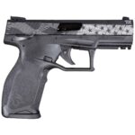 Taurus TX22 22 Long Rifle 4in Black Flag Engraved Pistol – 10+1 Rounds - buyghostguns.us.com
