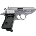 Walther PPK Stainless/Black 380 Auto (ACP) 3.3in Pistol – 6+1 Rounds - buyghostguns.us.com