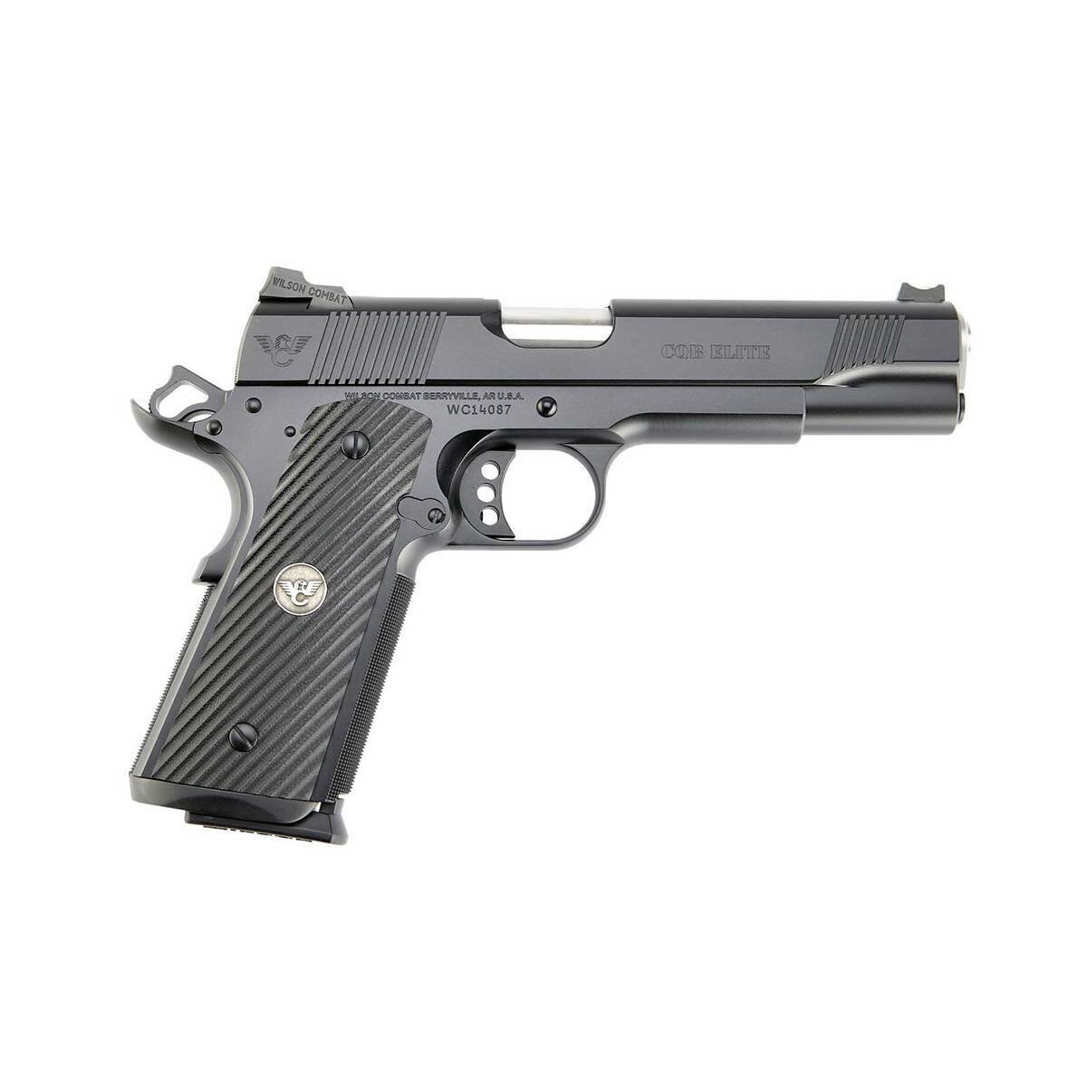 Wilson Combat CQB Elite 45 Auto (ACP) 5in Black Pistol – 8+1 Rounds - buyghostguns.us.com Wilson Combat CQB Elite 45 Auto (ACP) 5in Black Pistol – 8+1 Rounds - buyghostguns.us.com