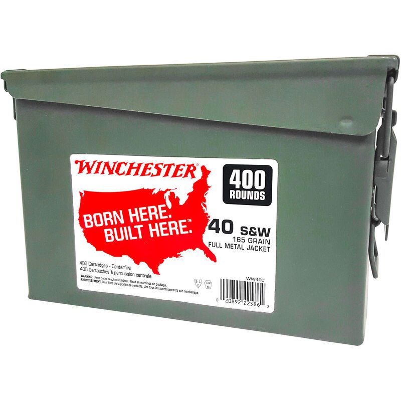 Winchester USA 40 S&W Ammunition Winchester USA 40 S&W Ammunition