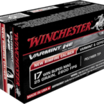 Winchester Varmint High Energy Ammunition 17 Winchester Super Magnum 25 Grain Hornady V-MAX Box of 50